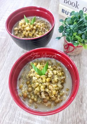 Foto resep Bubur Kacang Hijau Vanilla