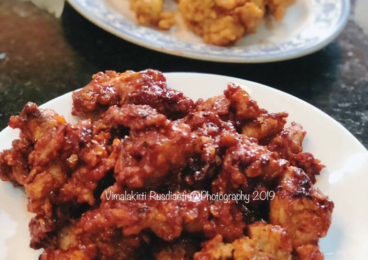 Resep Ayam pedas krispi korea, Lezat