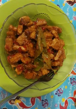 Foto resep Tempe pedas manis