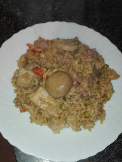 Una foto de Arroz de aprovechamiento en la olla GM g
