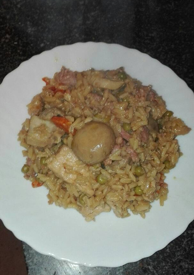 Una foto de Arroz de aprovechamiento en la olla GM g