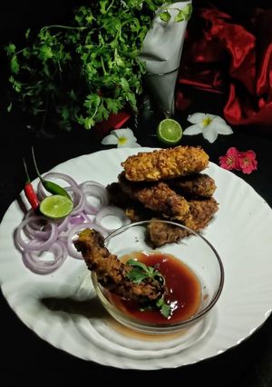 পটাটো নুডুলস ফিংগার (potato noodles finger recipe in Bengali) রেসিপির প্রধান ছবি