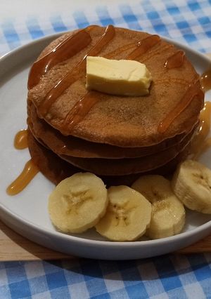 Foto resep Pancake Chocolatos Matcha