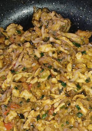 A picture of Creamy Chicken Filling.