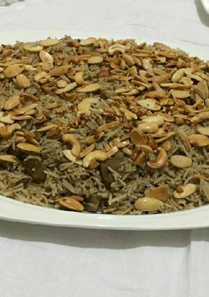 صورة لوصفة الارز بالكستنا