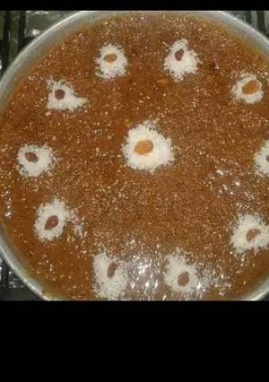 صورة لوصفة الكنافة المحمرة