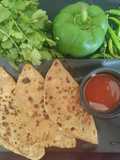 Pizza paratha