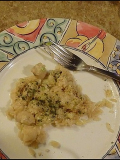 A picture of Creamy Garlic Scallops.