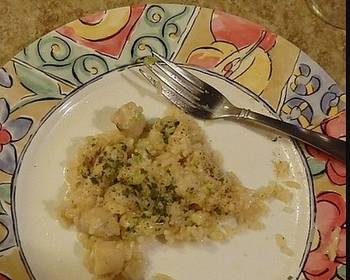 Easy Fast Cooking Creamy Garlic Scallops Practical Delicious