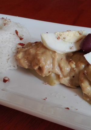 Una foto de Ají de gallina + Sustancia de gallina 🇵🇪
