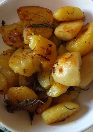 Una foto de Patatas asadas especiales