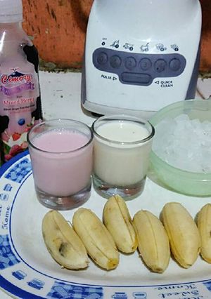 Foto resep Banana smoothie