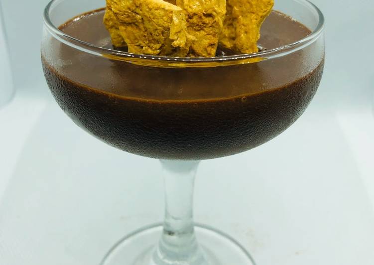 Simple Way to Make Perfect Hokey Pokey Chocolate Mousse