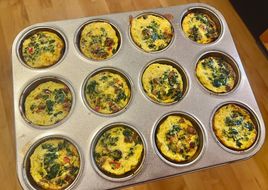 High-Protein Turkey Sausage Egg Muffins