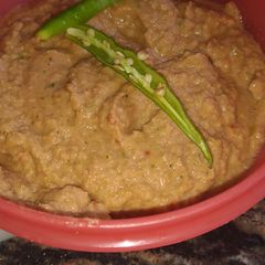 A picture of तिल कि चटनी.