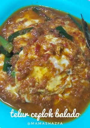 Foto resep Telur ceplok balado