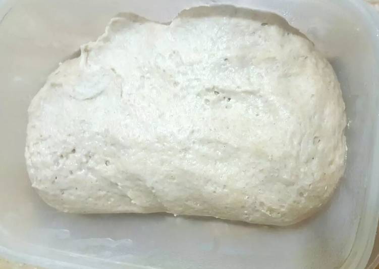 Recipe of Homemade Homemade whole meal Dough 😊