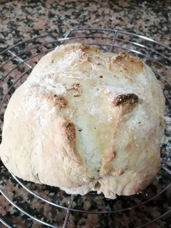 Una foto de Hacer pan fácil a mano