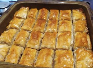 Una foto de Baklava