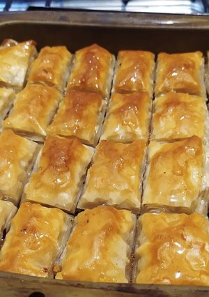 Una foto de Baklava