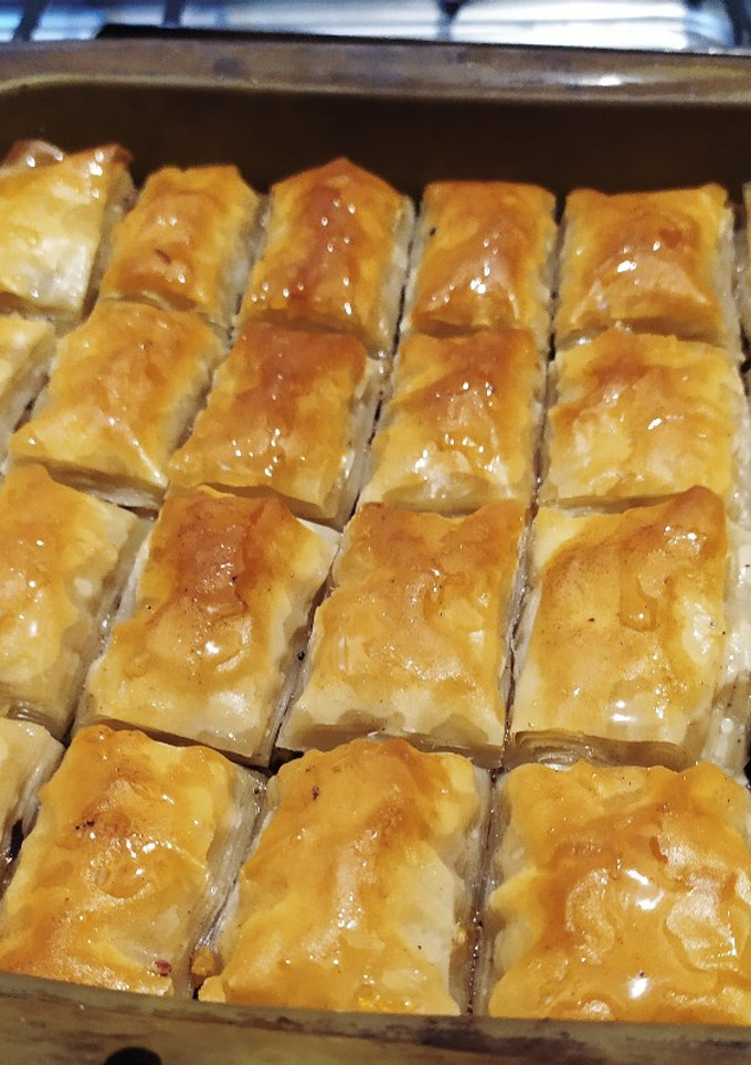 Una foto de Baklava