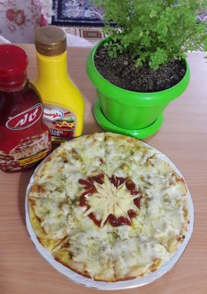 عکسی از دستور پیتزا جاااااان 😋😋
