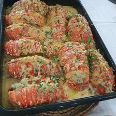 A picture of Creamy Cheesy Garlic CrayFish.