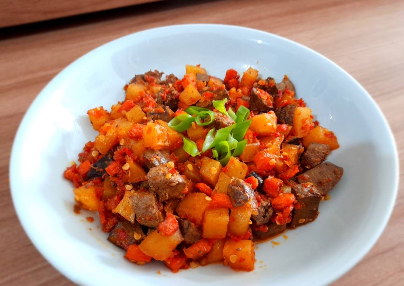 Sambel goreng ati kentang