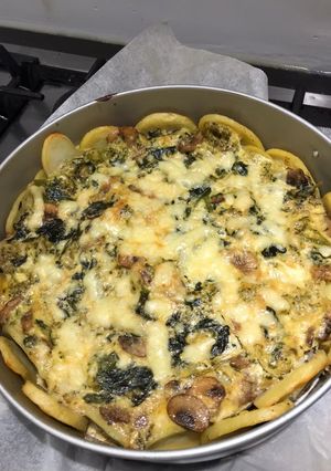 Una foto de Quiche con base de patata