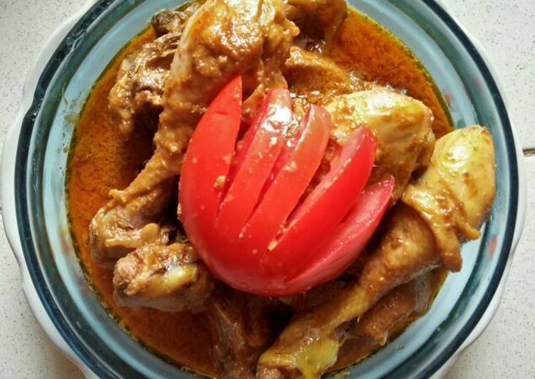 Resep Ayam rendang praktis 🐓 yang nikmat