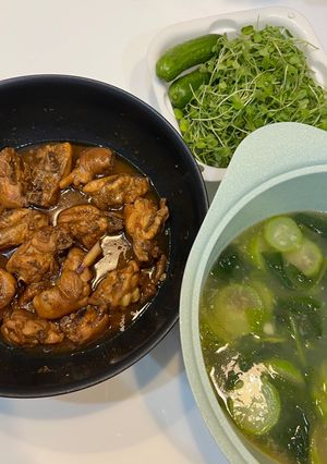 Hình của món Gà rôti.