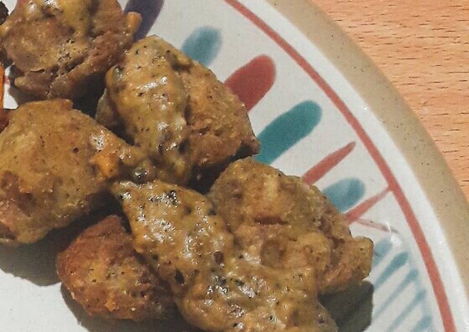 Ayam Goreng Salted Egg Vegetarian (Proteina)