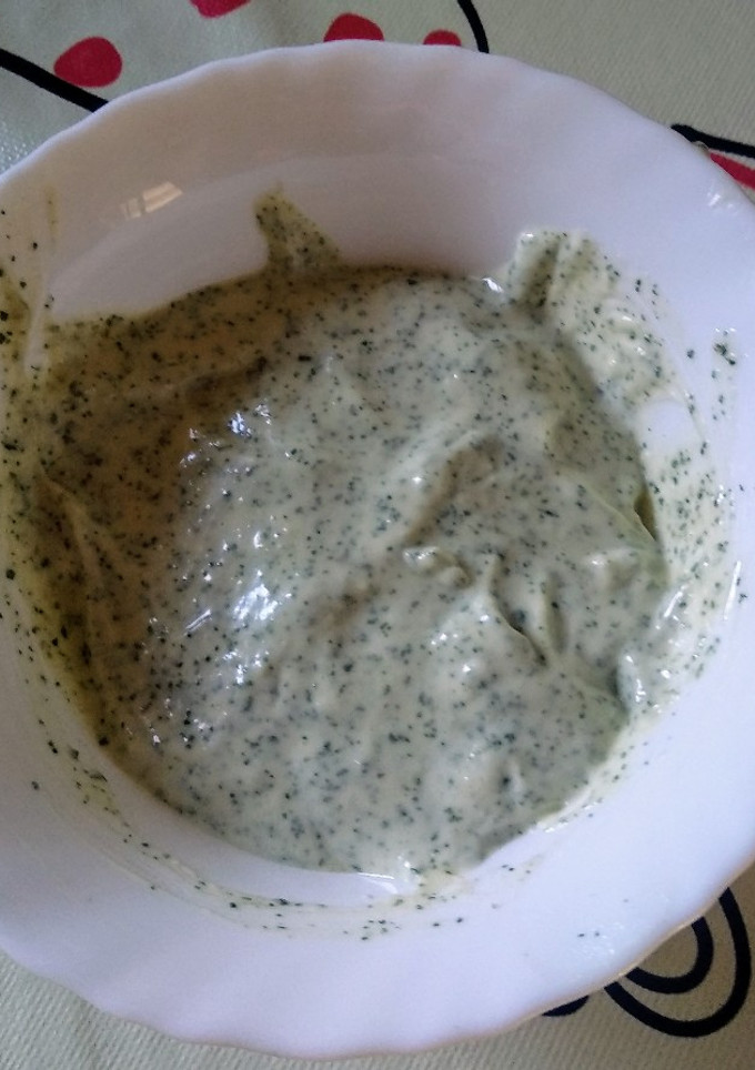 Una foto de Salsa alioli casera