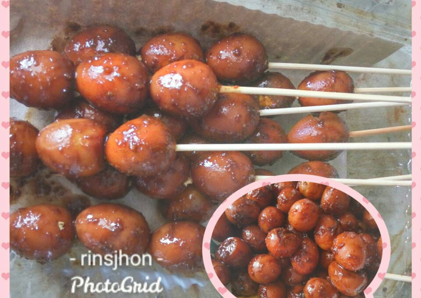 Sate pindang telor puyuh🍳🐦🐦🐦
