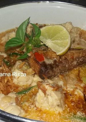 Foto resep Cakalang fufu & tempe kuah santan