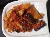 Sambal Terong Teri Kentang