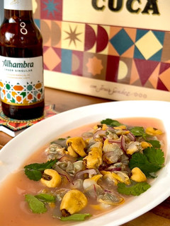 Una foto de Ceviche de Berberechos