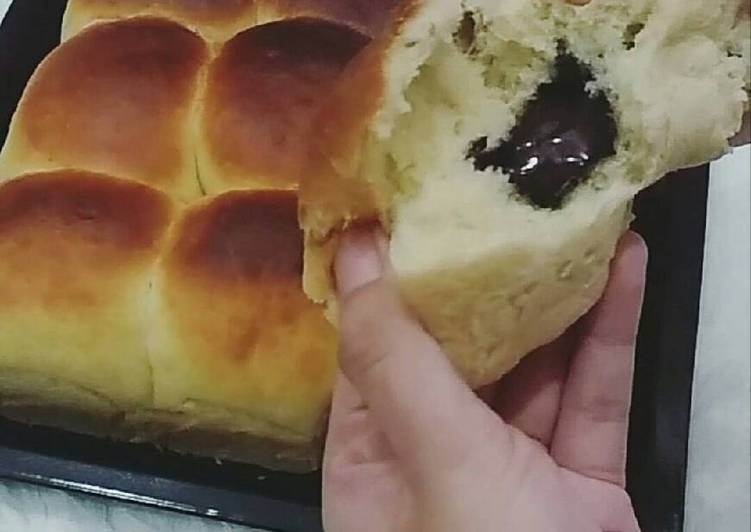 Cara Buat Roti Sobek Cokelat Yang Mudah