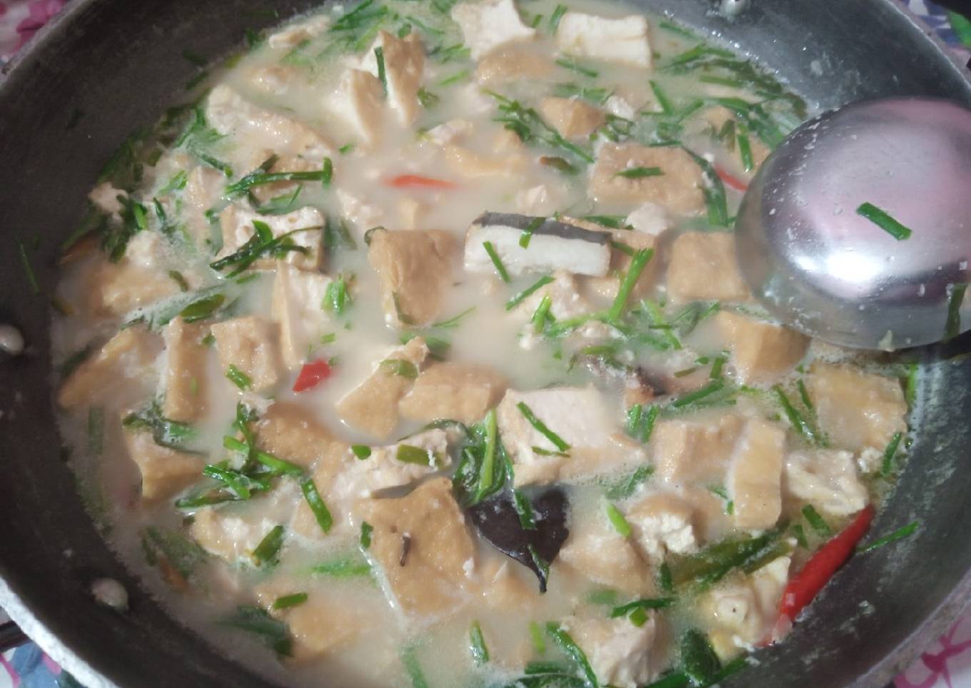 Sayur tahu kucai