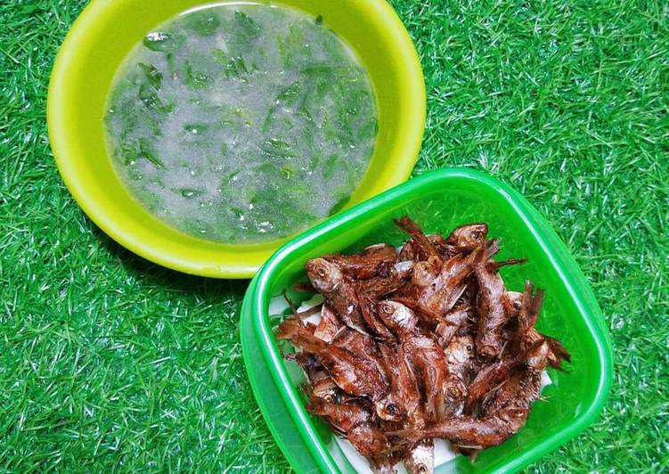 Resep Bobor kelor, iwak kali &gt;2th Anti Gagal