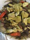 Kukus Asin ikan kembung/pedak pete