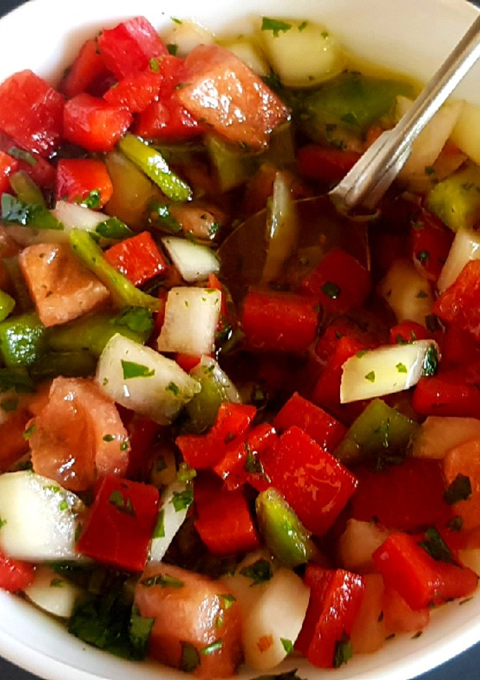 Una foto de SALSA CRIOLLA de @franraggio #caminodesabore@s