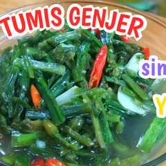 A picture of Tumis Genjer Ala mat abis bersih.