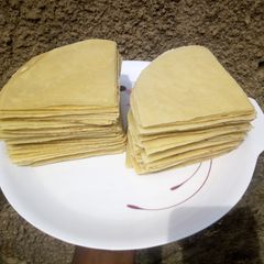 A picture of Samosa sheets.