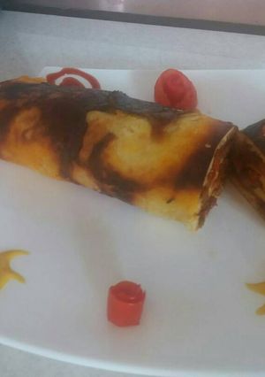 عکسی از دستور رولت گوشت