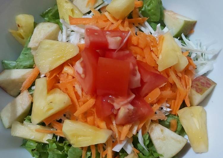 Resep Salad Sayur Menu Diet Sehat Dijamin Suka No Mayones Yang Nikmat
