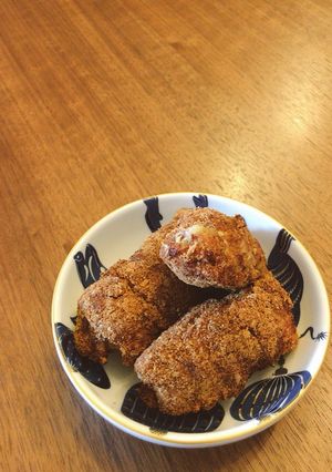氣炸雞肉起司捲 的食譜成品照片