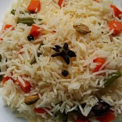 A picture of Vegetable Pulao / Mixed Vegetable Pulao.