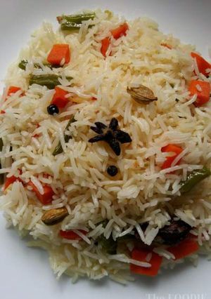 A picture of Vegetable Pulao / Mixed Vegetable Pulao.