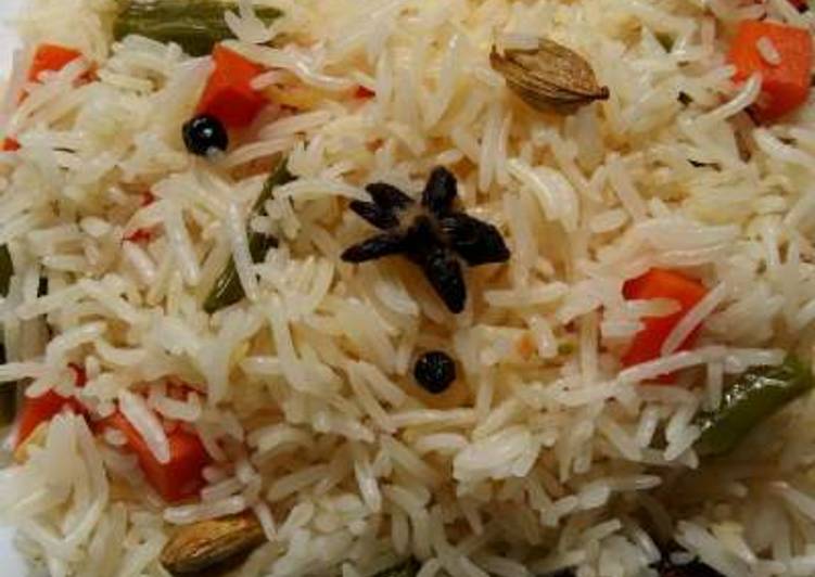 Recipe of Any-night-of-the-week Vegetable Pulao / Mixed Vegetable Pulao